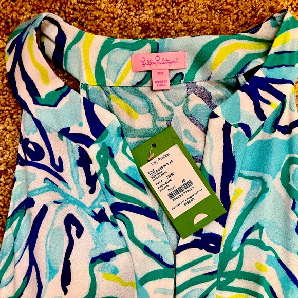 Lilly Pulitzer Dress 🌴. Extra Small 💙 - Picture 3 of 5